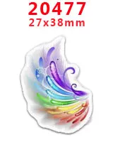 20477 30 шт мультфильм персонаж плоское украшение из смолы PR 19900 - Цвет: 20477