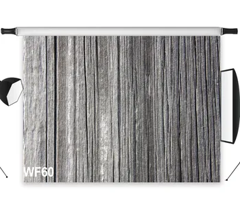 

LB Polyester & Vinyl Abstract Gray Cracked Board Photography Backdrop For Studio Photo Props Photographic Background Decoration