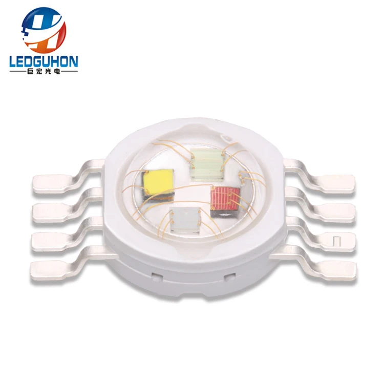 

ROHS+CE Certificated RGB White led beads 12W LED with 8 Pins