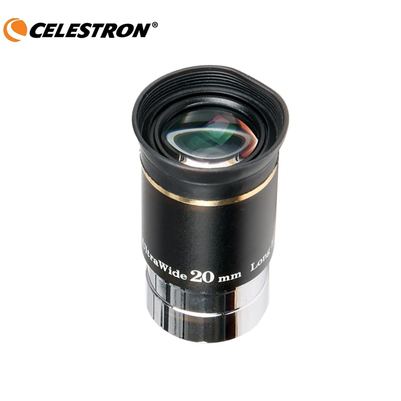 Celestron 66 градусов ультра широкий 20 мм телескоп окуляр uw20мм широкоугольный окуляр астрономический телескоп окуляр 1,25 дюймов