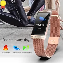 Smart bracelet 2019 Women smart watch pulsera inteligente Fitness tracker IP68 waterproof smart band wristband for ios android