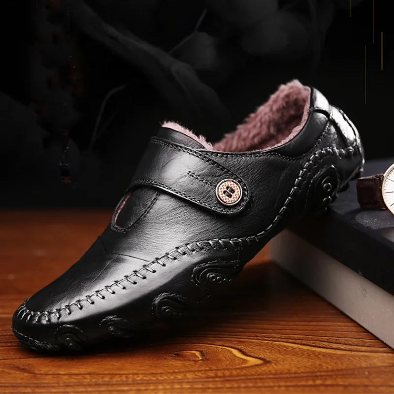 Zapatillas deportivas hombre плюшевые теплый дышащий бизнес мужской обуви класса люкс обувь