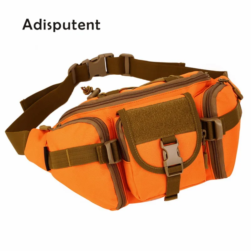 

Men Waist Bag Waterproof Waist Pack Casual Functional Fanny Pack Belt Bum Bag Male Phone Wallet Multi-purpose Pouch Bags #N