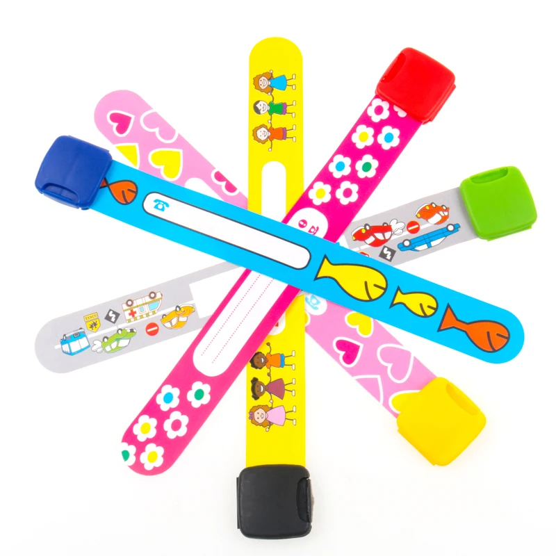 Child Id Bracelet Vicloon Safety Wristband Bracelets, Pcs Child