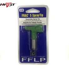 Нанесение краски распылитель наконечник FRAC518 тонкая отделка низкое давление двухсторонний кончик для безвоздушного краскораспылителя