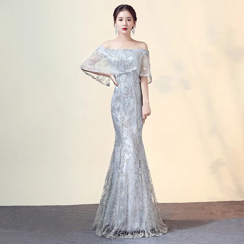 Aliexpress.com : Buy 2017 Evening Dress White Cheongsam Sexy Sleeveless ...