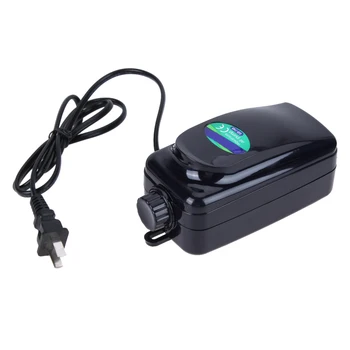 

Aquarium Air Pump Fish Tank Increasing Oxygen Pump Ultra-Silent Adjustable 220V 8W Anti-shock Air Pump