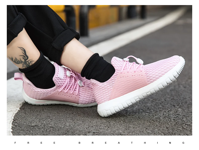 ONEMIX/женские спортивные кроссовки с дышащей сеткой; Мужская Спортивная обувь; Уличная обувь для бега и ходьбы; женские модные повседневные кроссовки