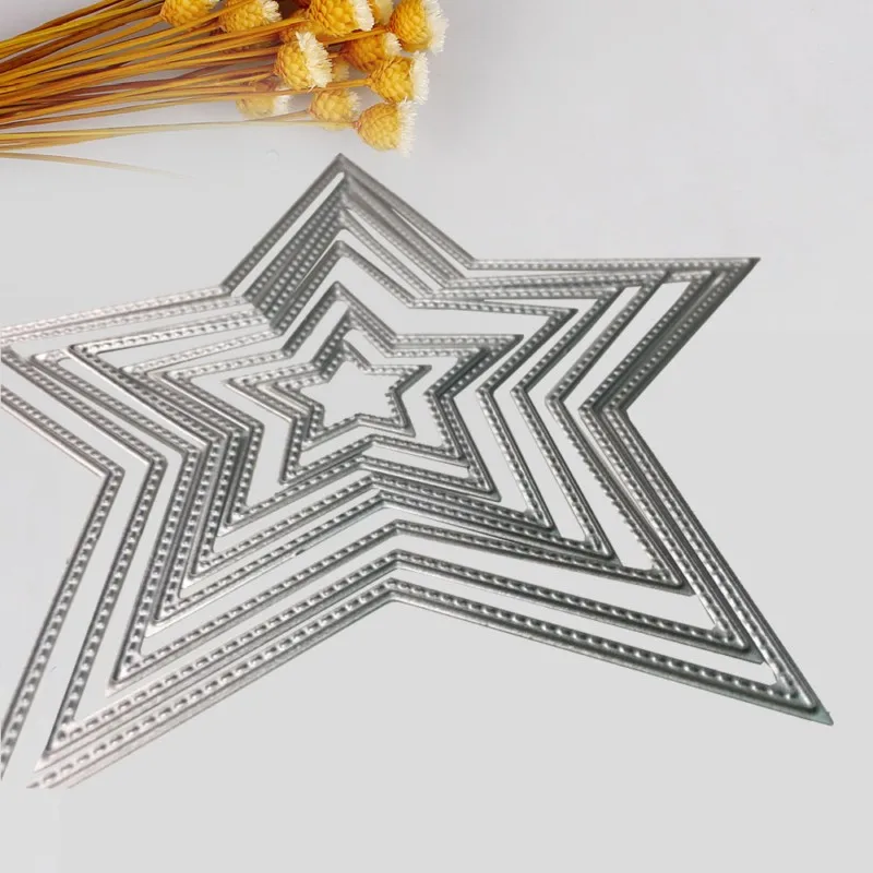 Звездные штампы Скрапбукинг для резки металла новые 2018DIY бумажные карты Ремесло