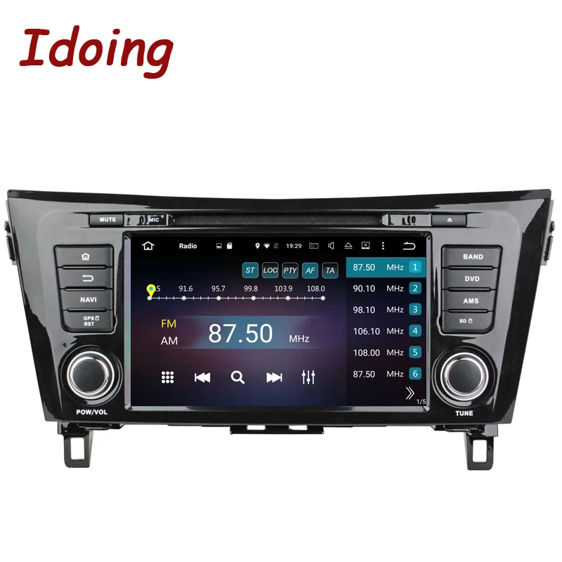 Автомобильный dvd плеер Idoing 2Din 8 дюймов Android 0 подходит для Nissan qashqai/X Trail 2014 gps