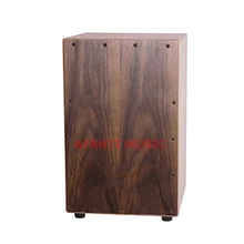 Afanti Music Zingana Birch Wood Natural Cajon Drum KHG 219