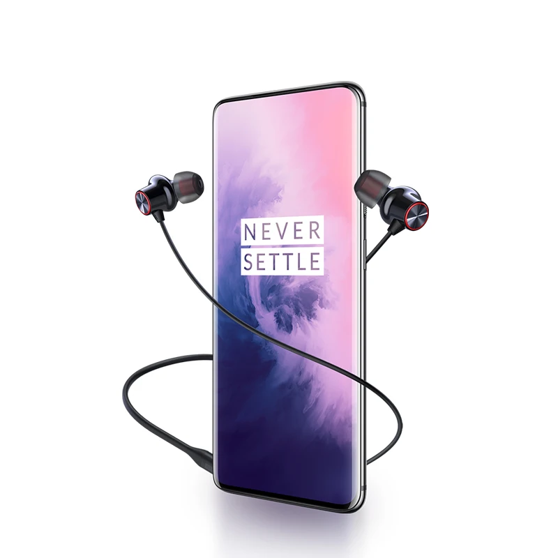 Оригинальные беспроводные наушники Oneplus Bullets 2 с магнитным управлением для Oneplus 7Pro AptX Hybrid In-Ear sports Earphones