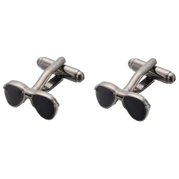 

10pair per lot VAGULA Sunglass Men Jewelry Cufflinks Wholesale Gemelos French Links Enamel Cuff links 739
