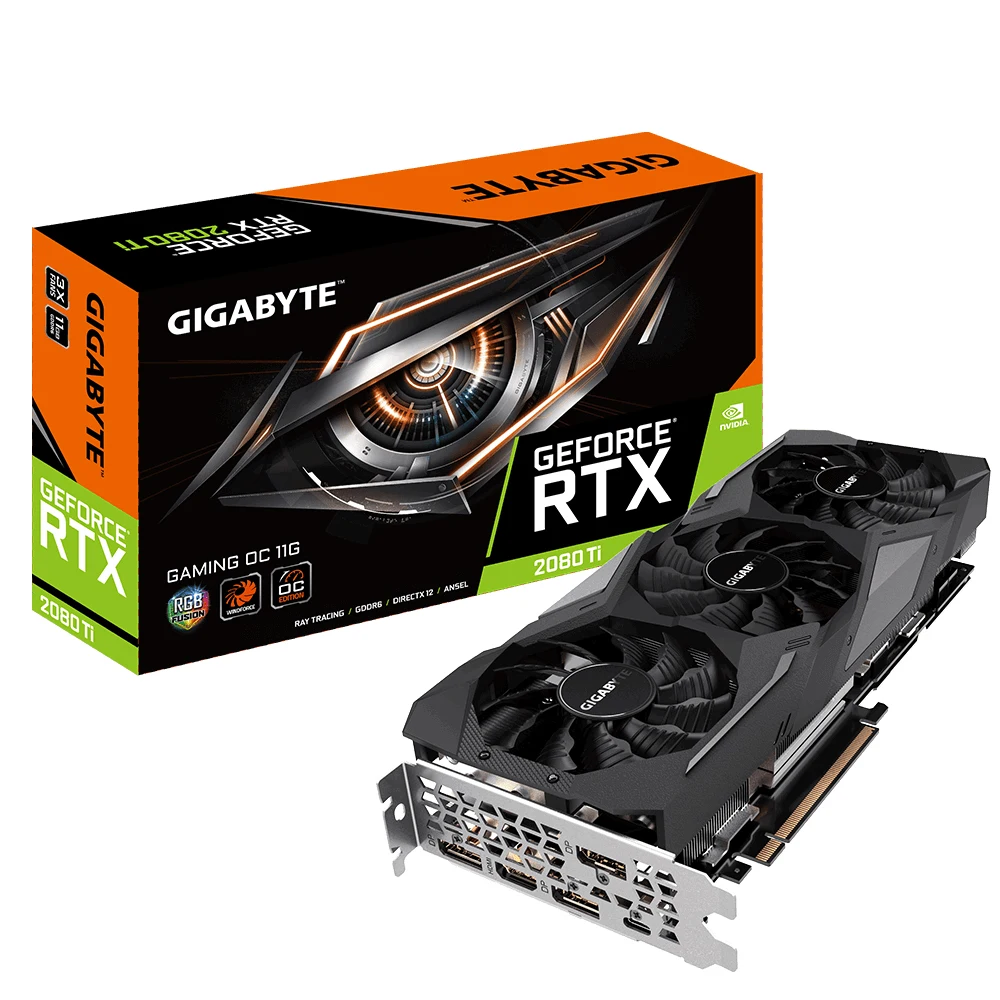 Bykski Full Cover GPU Waterblock Plus GIGABYTE GeForce RTX 2080 Ti Gaming OC 11G Graphics Cards. P/N: GV-N208TGAMING OC-11GC | Компьютеры