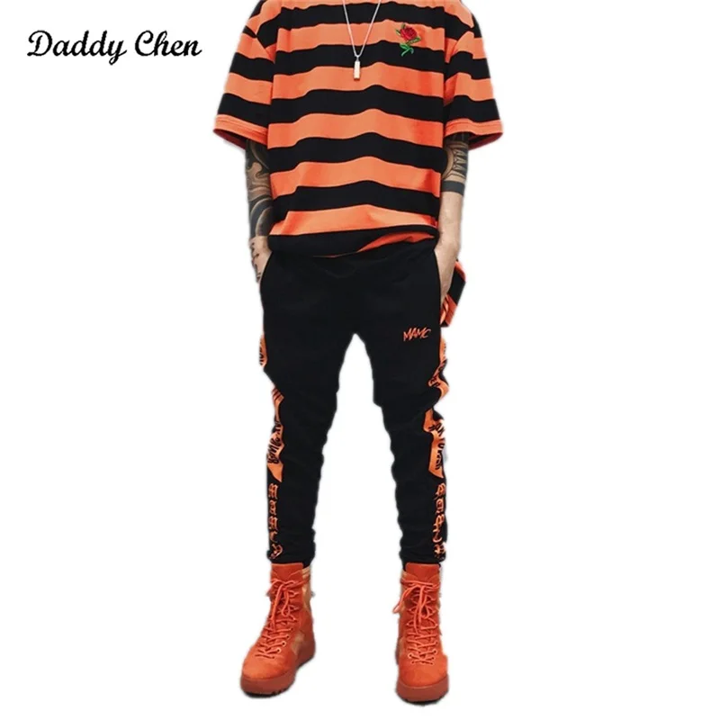 

NEW Gothic Winter sweatpants for men hip hop Funny letter Print pants jogger Autumn trousers male track Cotton sweat men pants