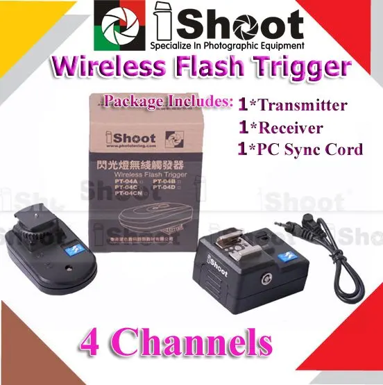 30M radio Wireless Flash speedlight Trigger 1RX for Canon 580EX 430EXII