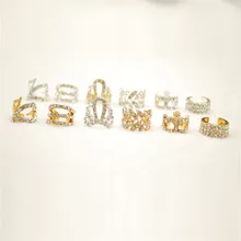 Wukaka модная маска Корона клипса на ухо в виде листьев ушные манжеты Серьги для женщин маленькая птица клип на серьги без пирсинга