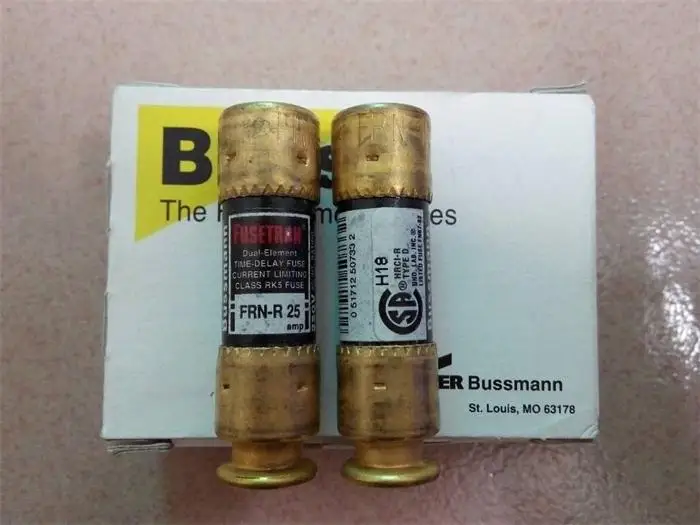 FRN-R-25 предохранитель с задержкой fuse 14X51 FUSETRON BUSS genuine 25A250V | Обустройство дома
