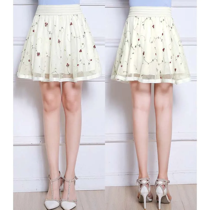 2018_printed_floral_A-line_skirt_mini_black_white_women_skirts_summer_flared_tutu_sexy_midi_plus_size_girl_clothes_Femmem_24