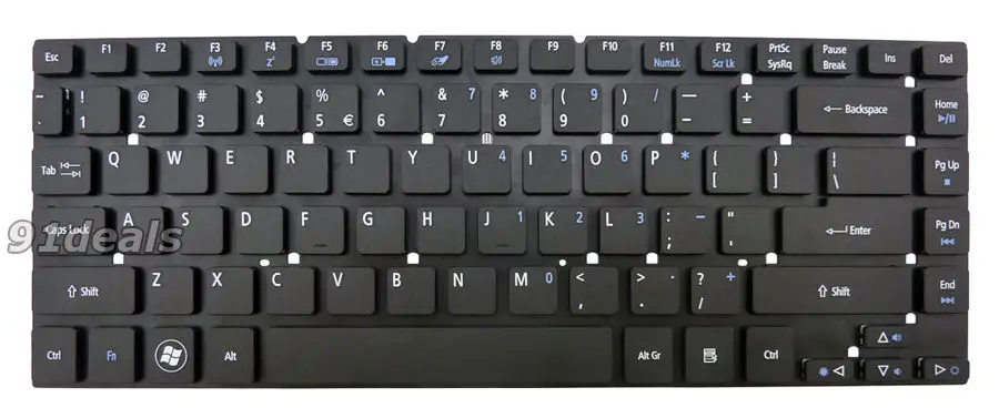 Бесплатная доставка Клавиатура для Acer Aspire e5-471 e5-471g США UI черная клавиатура |