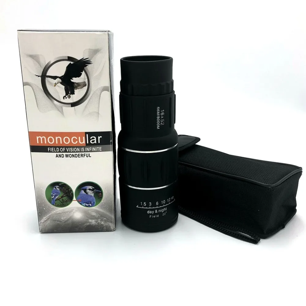 16X52 upgrade HD Night Vision Monocular Telescope Handheld