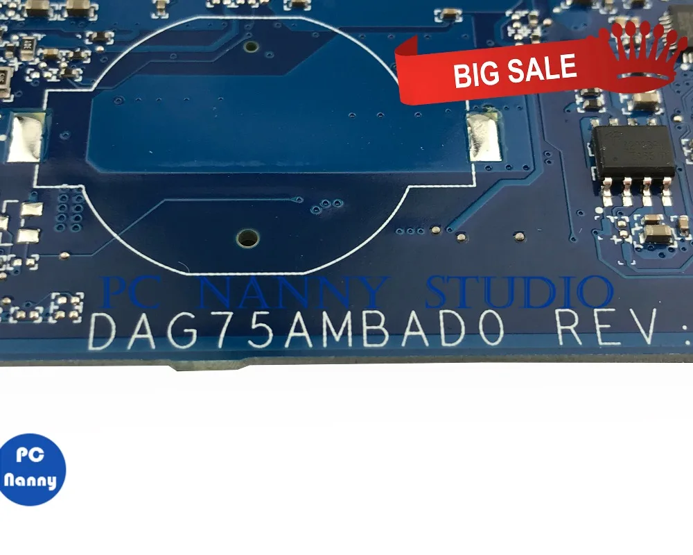 PCNANNY FOR HP 15-CB045WM 15-CB Laptop motherboard 926305-601 i7-7700HQ CPU GTX1050 4GB DAG75AMBAD0