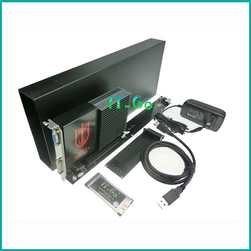 Buy Express to Dual PCIe Enclosure express card to pci