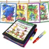 Coolplay  Magic Water Drawing Book Coloring Book Painting Board Doodle Book in Drawing Toys Educational Toys for Kids Xmas Gifts 4
