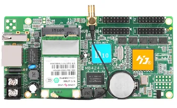 

HD-D10; asynchronous Full-color LED display controller;;controll 384W*64H pixel/512W*48H pixel;with 4*HUB75 interface