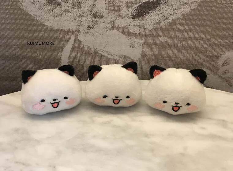 

5pcs/lot little 4cm approx. Stuffed Panda Stuffed Toy , accessories Mini panda dolls , small plush toy doll