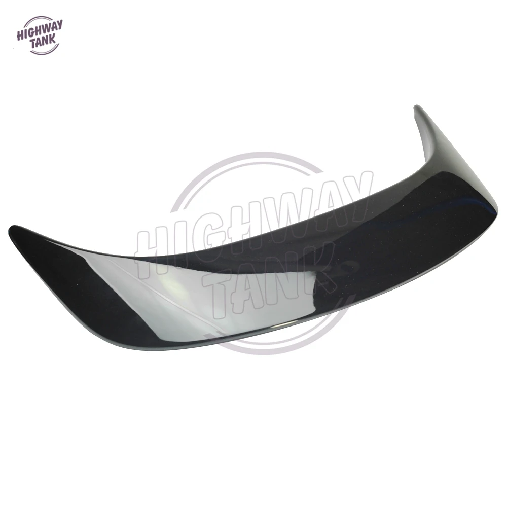 Motorcycle Accessories Black Motorcycle LED Rear Trunk Spoiler with Red Lens case for Honda GL1800 GOLDWING 2001-2011