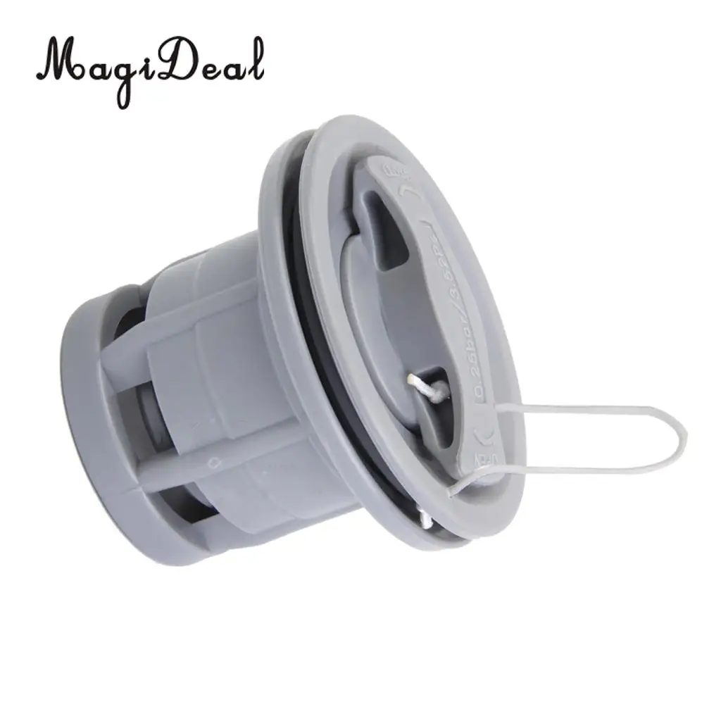 MagiDeal MagiDeal Air Valve Inflatable Boat Tender Raft Dinghy Kayak Canoe Grey for Inflatable Fishing Boat Yacht Accessories