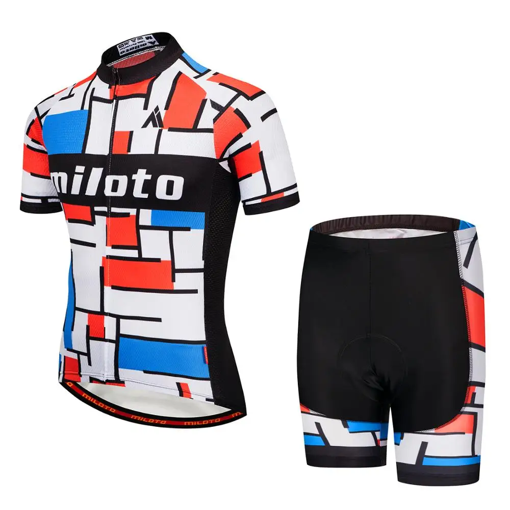 Miloto Pro Team велосипедная одежда/шоссейная велосипедная одежда гоночная одежда быстросохнущая Мужская велосипедная Джерси Набор Ropa Ciclismo Maillot
