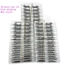 Mikiwi wholesale 50 pairs/pack 3D Mink Lashes No packaging Full Strip Lashes Mink False Eyelashes custom box Makeup eyelashes 1