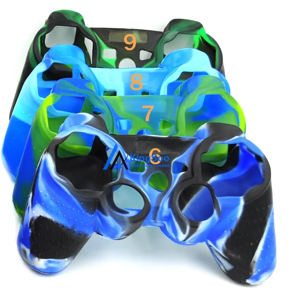 Custodia Protettiva In Silicone Mimetico Per Controller Playstation 3 Ps3 Custodia Protettiva In Gomma Per Custodia Dualshock 3