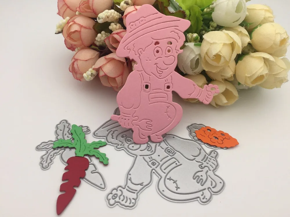  N422 METAL CUTTING DIES Flower Scrapbook card invitation paper craft party decor embossing stencil  - 32933294782
