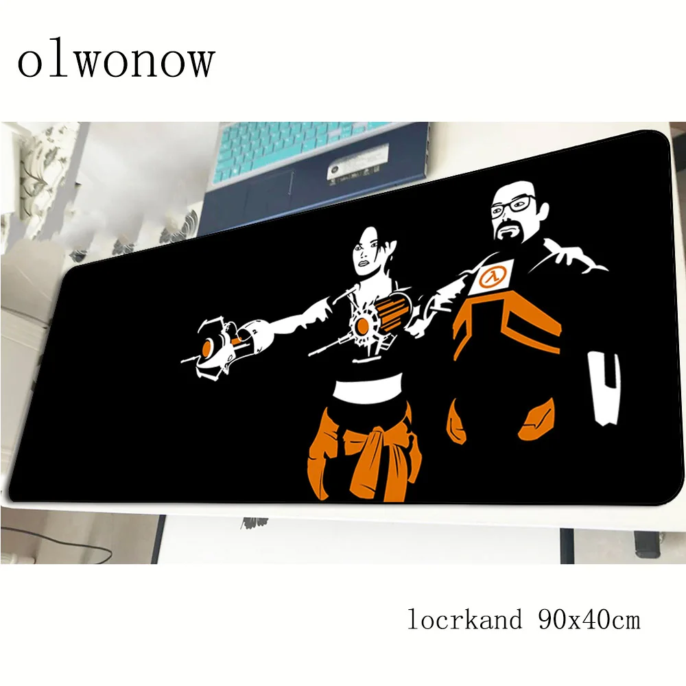 Коврик для мыши half life locrkand 900x400x2 мм коврик лучший игровой геймер высококлассные