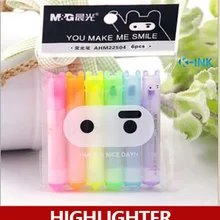 Kawaii Ninja хайлайтер, креативный, милый, мультяшный ниндзя Кролик сверкающая ручка для детей маркировка как корейский Канцтовары