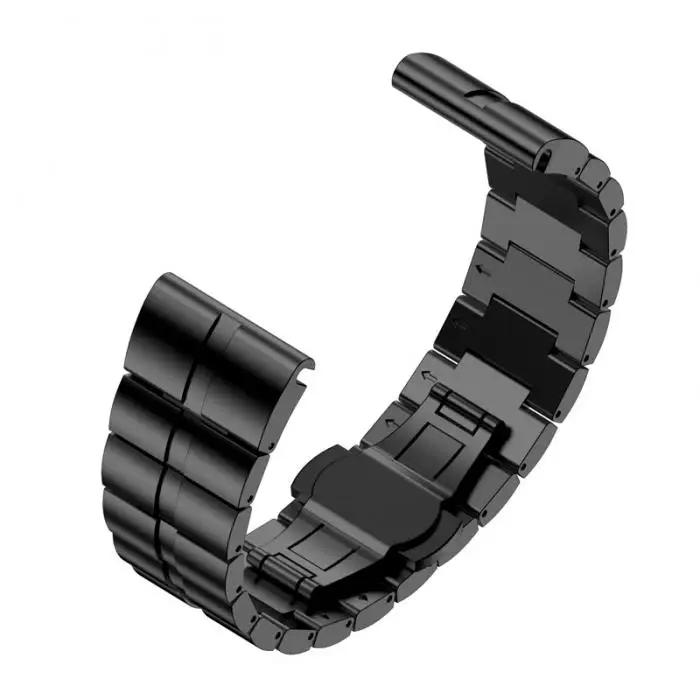 Ремешок для часов из нержавеющей стали с отверткой для Garmin Descent Mk1 D2 Charlie Fenix 5X DU55