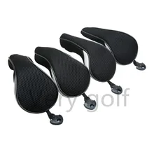 Подлинный Meshy чехол для головки клюшки для гольфа Чехлы Гибридные деревянные головки 4 шт./компл