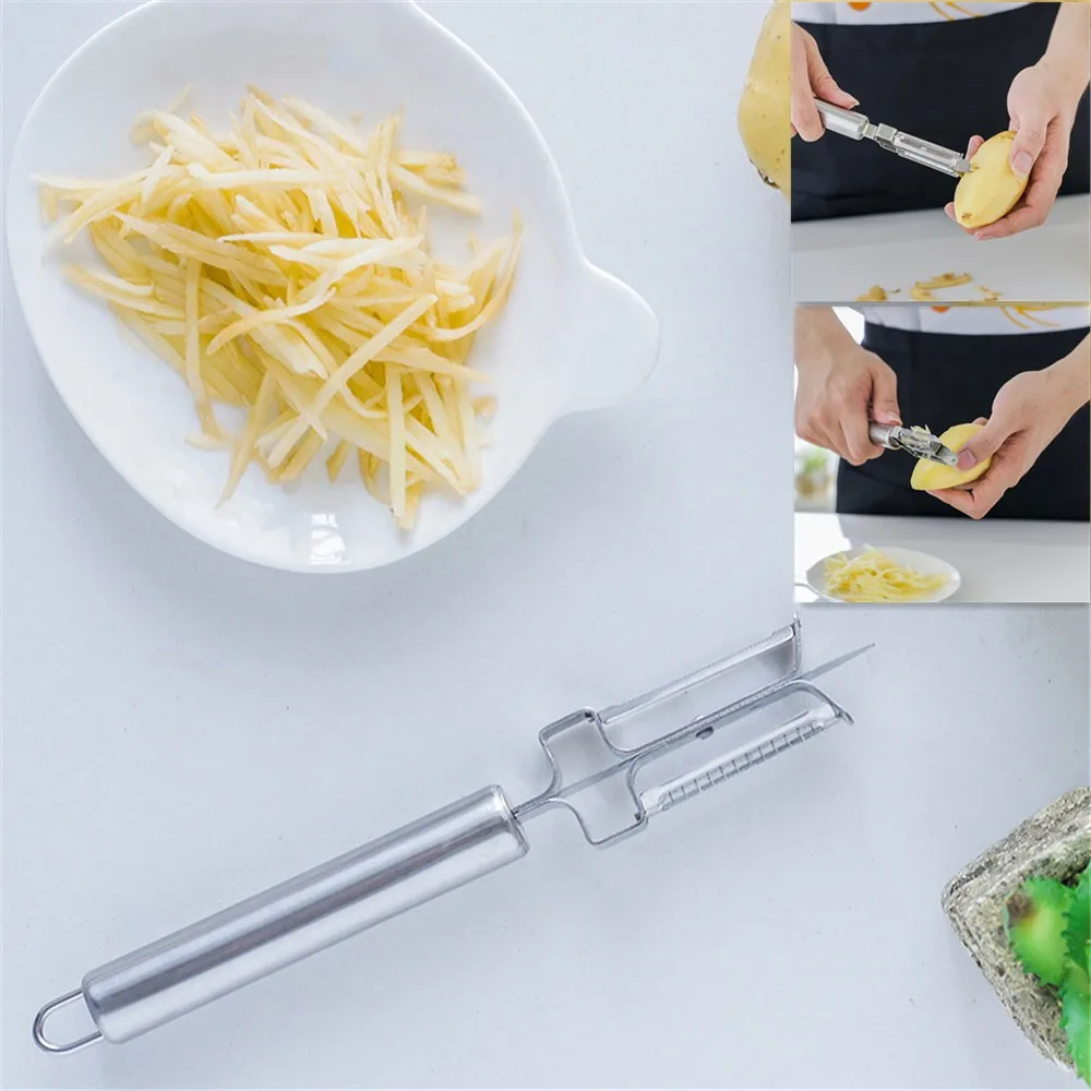 

Fruit and vegetable tools stainless steel kitchen and fruit grater multi-function melon planing potato peeler W625