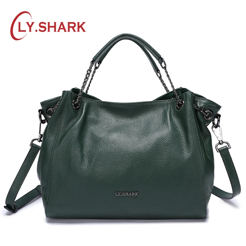 

LY.SHARK Bags For Women 2018 Ladies Genuine Leather Handbag Luxury Handbag Women Shoulder Bags Female Crossbody Messenger bags