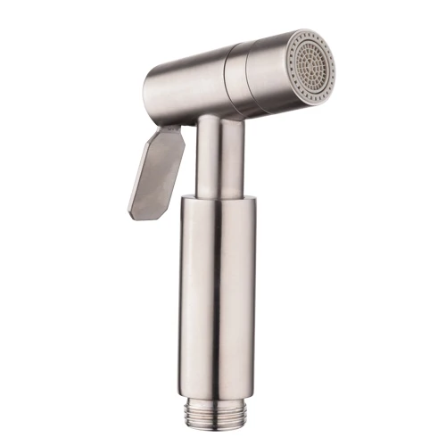 bidet gun faucet Frap 304 из нержавеющей стали ручной Биде Спрей набор для душа Туалет Shattaf Опрыскиватель Душ набор биде кран Матовый никель Y50005 - Цвет: bidet gun faucet