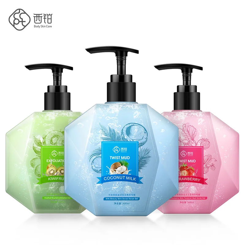 

CCPT Fruit Body scrub Cream Exfoliating Gel Whitening Moisturizing Rubbing Mud To Dead Skin Brighten Nourish Body Skin Care