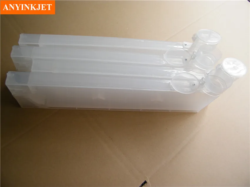 

New type printer refillable cartridge with funnel for Mutoh RJ900 VJ1604 VJ1618 VJ1628 VJ1638 UV ink large format printer