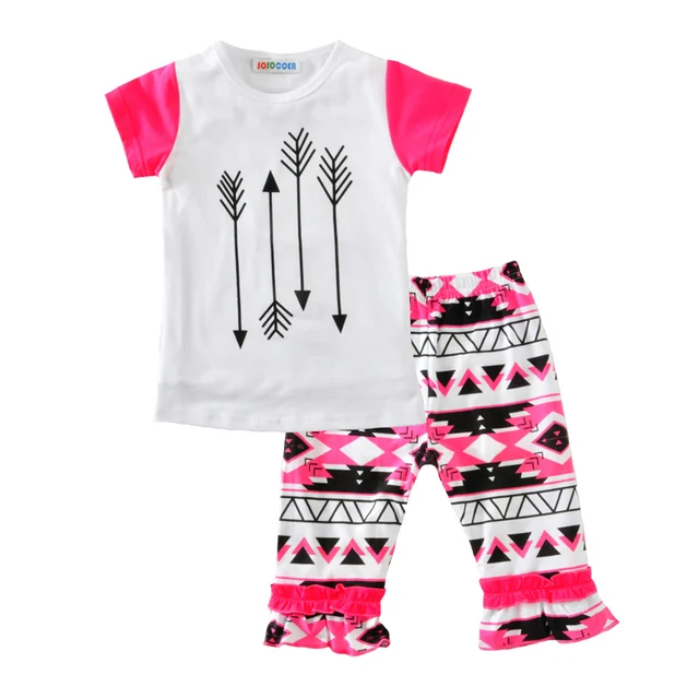 Aliexpress.com : Buy Girls Clothes Outfits 2018 Summer Boutique Kids ...