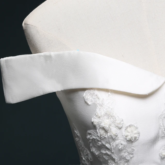 SL-631 Off Shoulder Bridal dresses Ball Gown Wedding Dress 2019 Lace Bridal Dress Wedding 6