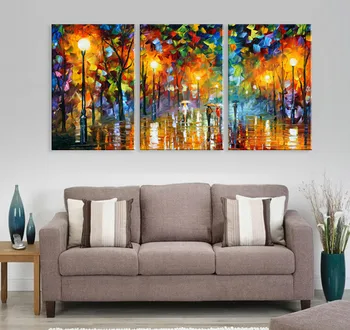 

HUGE OIL PAINTING MODERN ABSTRACT WALL DECOR ART CANVAS (no frame)3pc