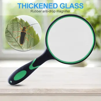 

Portable 10X Magnifying Glass Handheld Magnifier for Antique Jade Jewelry