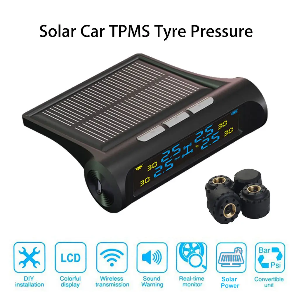 Blueskysea Universal Car TPMS Tire Pressure monitor
